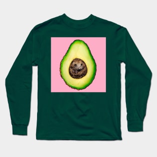 avocado surrealism Long Sleeve T-Shirt